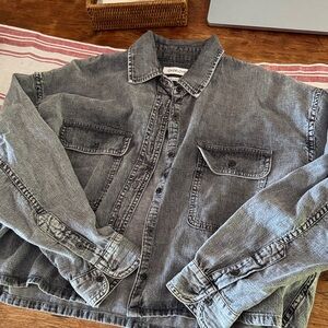 Overlover Gray Denim Shirt